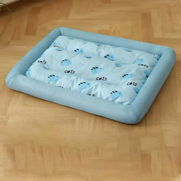 Summer Cooling Square Cat Bed for Pets & Dogs - Image 6