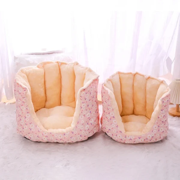 Cat Bed – Cozy Foldable Cave Nest - Image 5