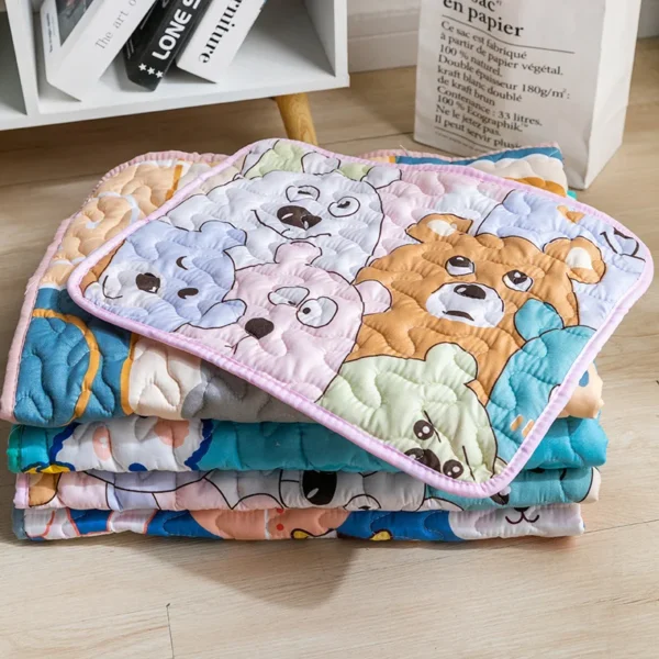 Breathable Cotton Sleeping Pet Mat for Dogs & Cats - Image 2