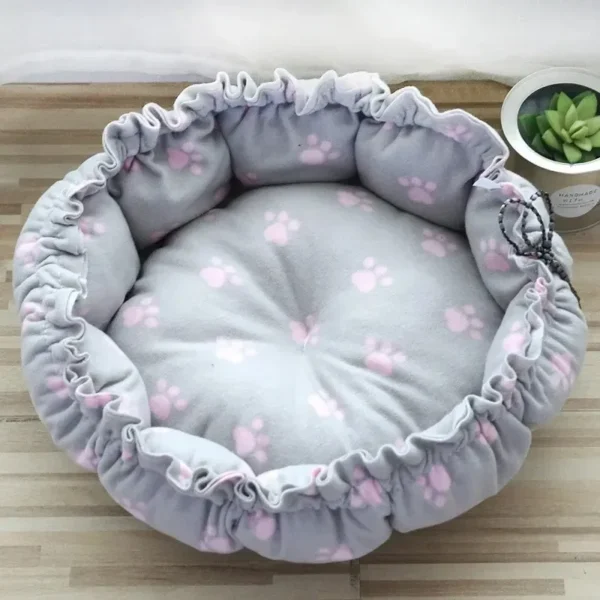 Adjustable Pet Bed Cushion – Soft Nest for Cats & Small Dogs - Image 3