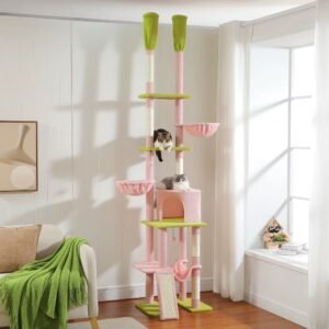 Cactus Cat Tree with Hammocks & Condo