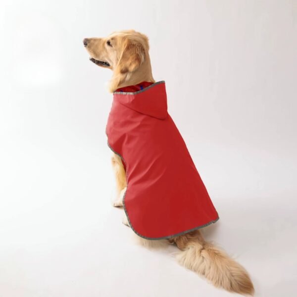 Dog Raincoat Double-Layer Yellow Jacket - Image 5