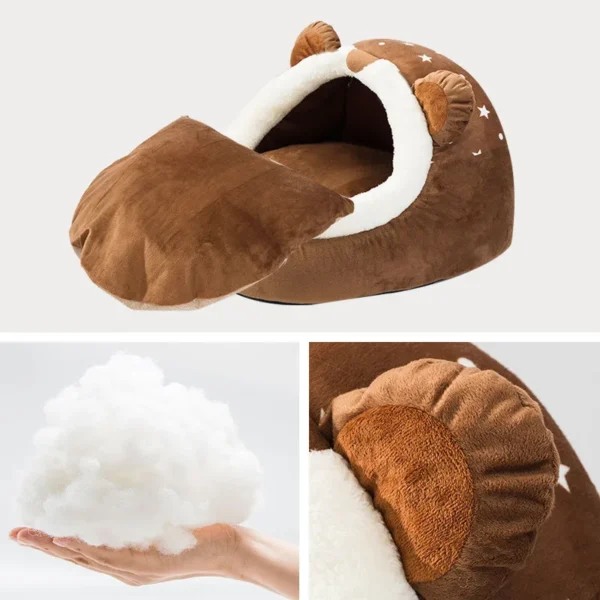 Foldable Pet House for Cats & Small Dogs - Image 3