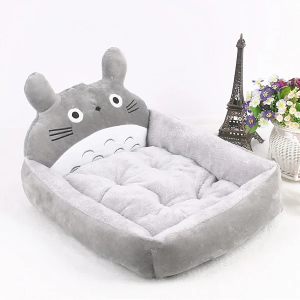 Cartoon Pet Bed with Raised Backrest - Image 10