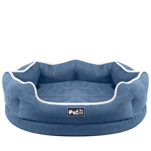 Crystal Velvet Pet Bed – Soft, Washable & Warm - Image 3