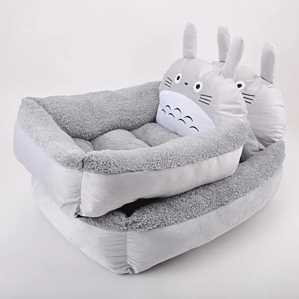 Cartoon Pet Bed with Raised Backrest - Image 14
