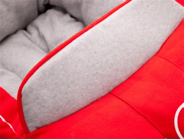 Car-Shaped Dog Bed with Soft Flannel Interior - Image 9