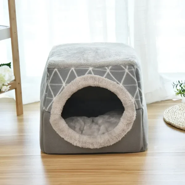 Closed Cat Bed – Space Box Style Pet House - Image 2