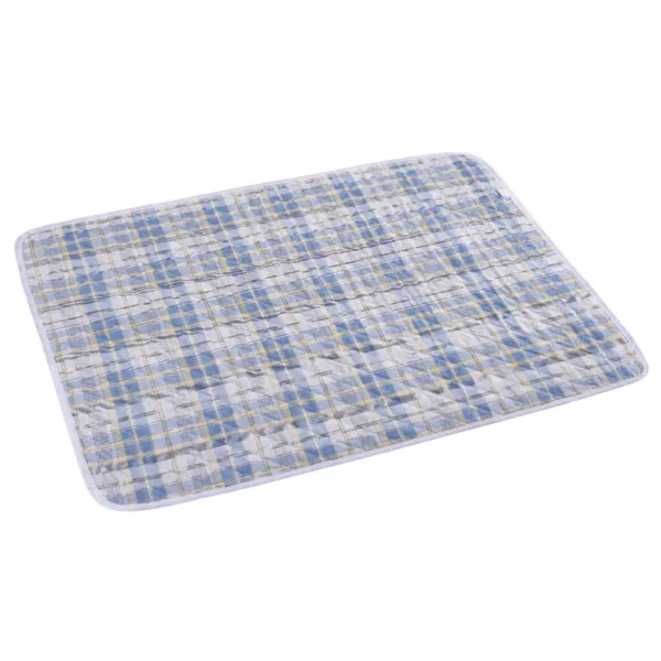 Washable Dog Pee Pad with Plaid Style - Image 5