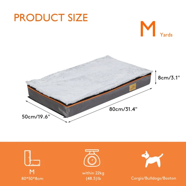 Orthopedic Dog Bed with Foam Support - Image 6