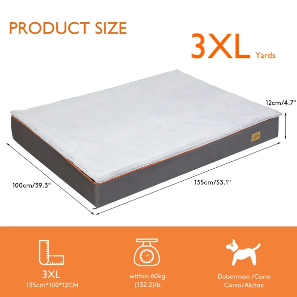 Orthopedic Dog Bed with Foam Support - Image 10