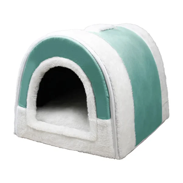 Large Dog House Bed – Washable Winter Nest Tent - Image 5