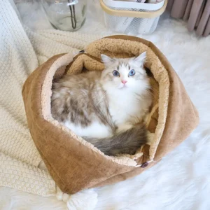 Foldable Cat Mat – Plush Thickened Bed Pad