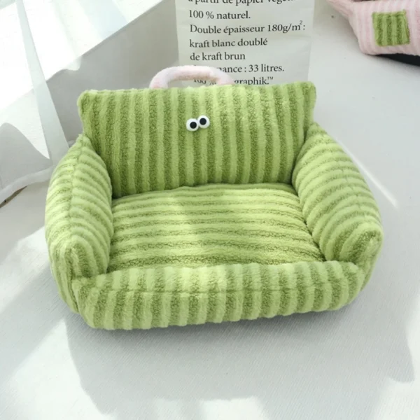 Cartoon Pet Sofa Bed with Moon Velvet - Image 9