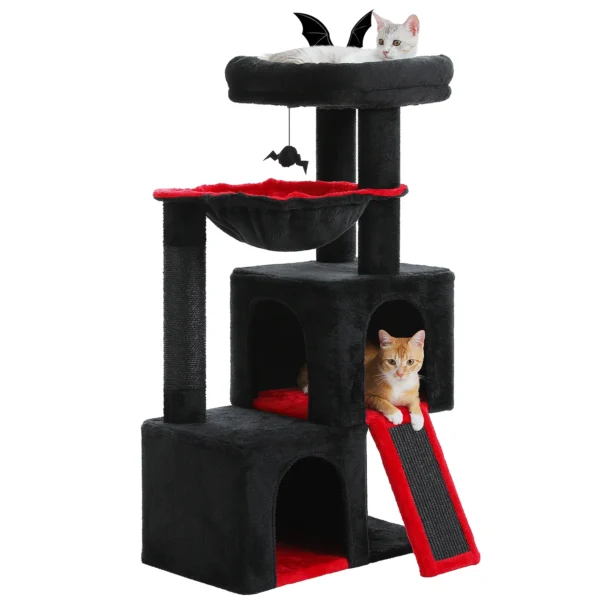 Multi-Level Cat Tree with Hammock & Condos - Image 7