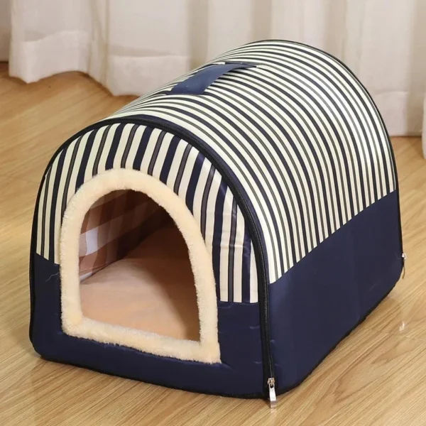 Foldable Dog House with Plush Interior - Image 6