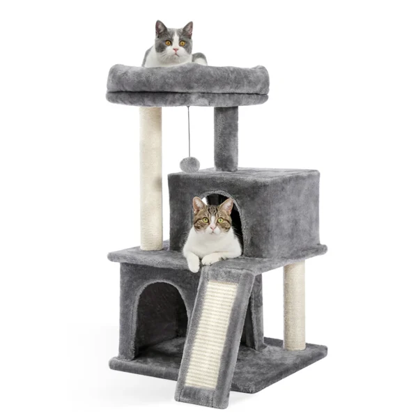 Cat Tower with Condos & Scratching Posts - Image 2