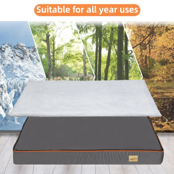 Orthopedic Dog Bed with Foam Support - Image 5