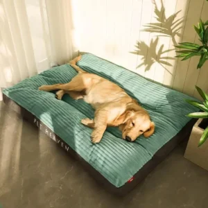 Dog Sleeping Mat – Removable Corduroy Bed for All Sizes