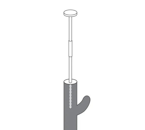 Cactus Cat Tower with Ceiling Rod & 5-Tier Climbing Levels - Image 6