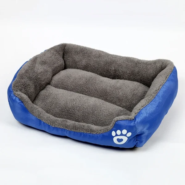 Plush Dog Bed with Waterproof Bottom - Image 13