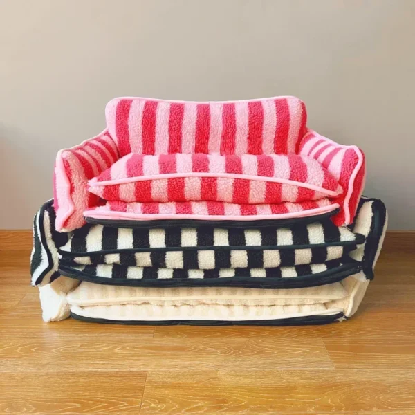 Cat Sofa Bed with Plush Cushion Nest - Image 6