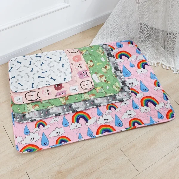 Washable Dog Pee Pad with 4-Layer Absorption