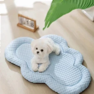 Cooling Cat Bed Cloud-Shaped Summer Mat