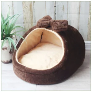 Warm Dog Bed with Soft Cushion Nest