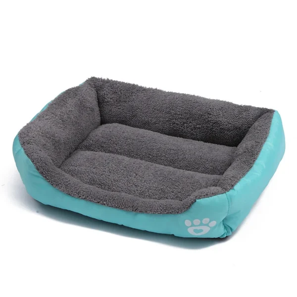 Plush Dog Bed with Waterproof Bottom - Image 12