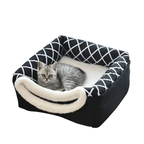 Closed Cat Bed – Space Box Style Pet House - Image 4