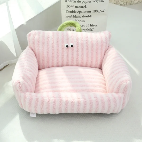 Cartoon Pet Sofa Bed with Moon Velvet - Image 12
