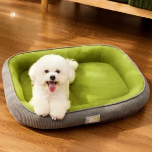Washable Dog Bed with Removable Cover