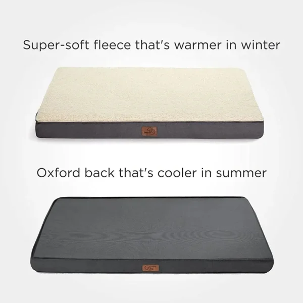 Memory Foam Dog Bed – Washable Orthopedic Mat - Image 2
