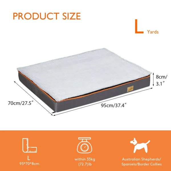 Orthopedic Dog Bed with Foam Support - Image 7