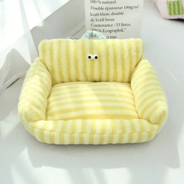 Cartoon Pet Sofa Bed with Moon Velvet - Image 11