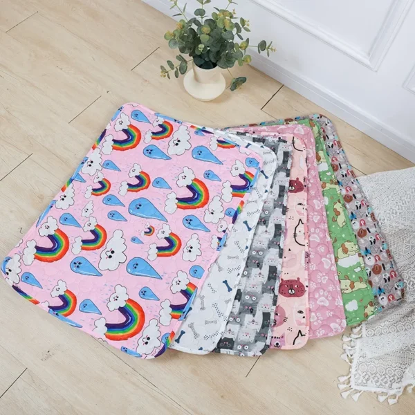 Washable Dog Pee Pad with 4-Layer Absorption - Image 2