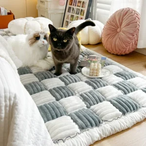 Pet Couch Cover Mat with Anti-Slip Base