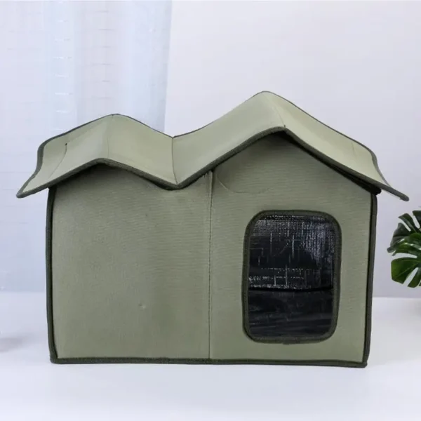 Outdoor Cat House with Waterproof Shelter - Image 5
