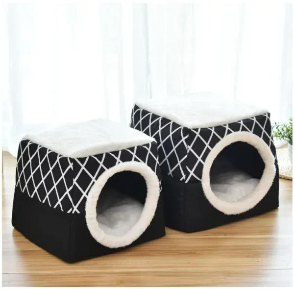 Closed Cat Bed – Space Box Style Pet House - Image 6
