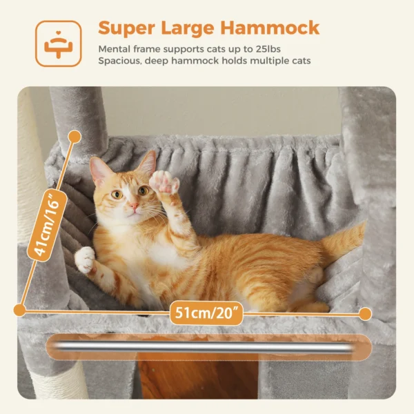 Cactus Cat Tower for Large Indoor Cats - Image 5