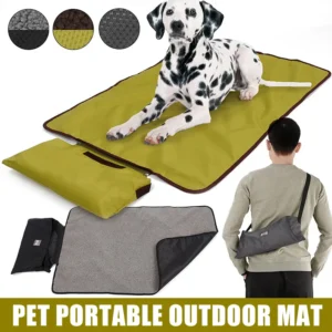 Portable Dog Mat for Travel & Outdoor Use