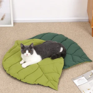 Leaf Cat Bed Double-Sided Mat
