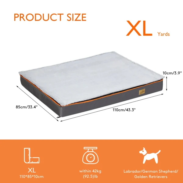 Orthopedic Dog Bed with Foam Support - Image 8