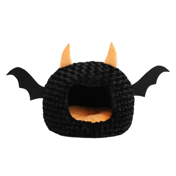 Halloween Cat Bed – Little Devil's Nest House - Image 2