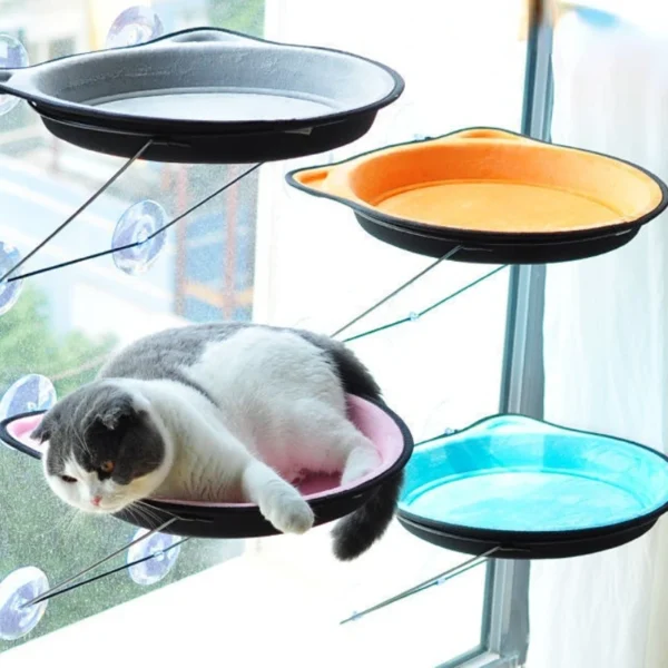 Cat Window Hammock with Suction Cup Mount - Image 12