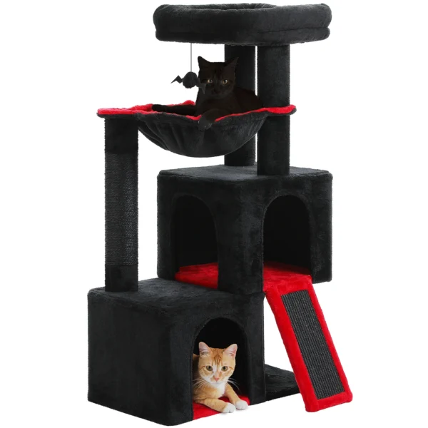 Multi-Level Cat Tree with Hammock & Condos - Image 5