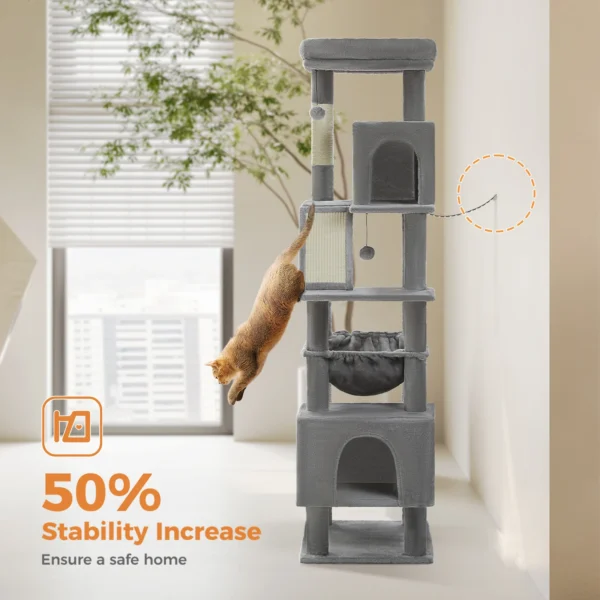 Cactus Cat Tower for Large Indoor Cats - Image 6
