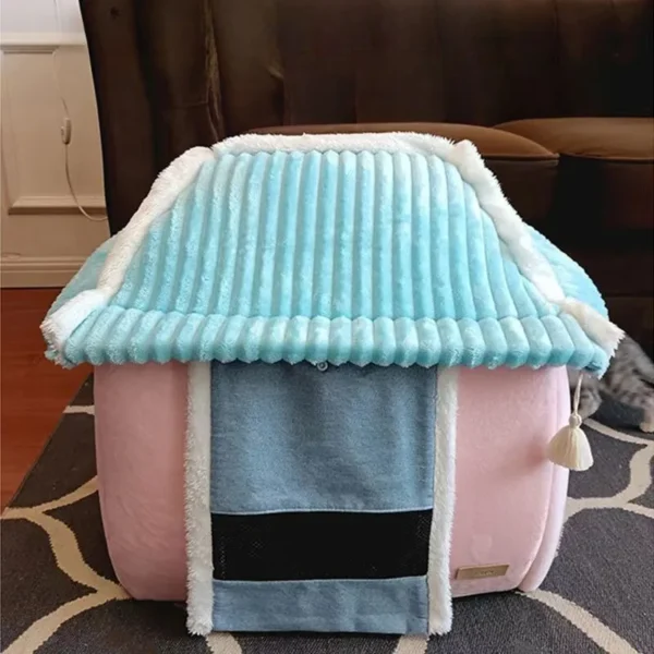Winter Pet House with Detachable Roof - Image 8