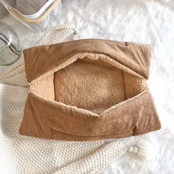Foldable Cat Mat – Plush Thickened Bed Pad - Image 3